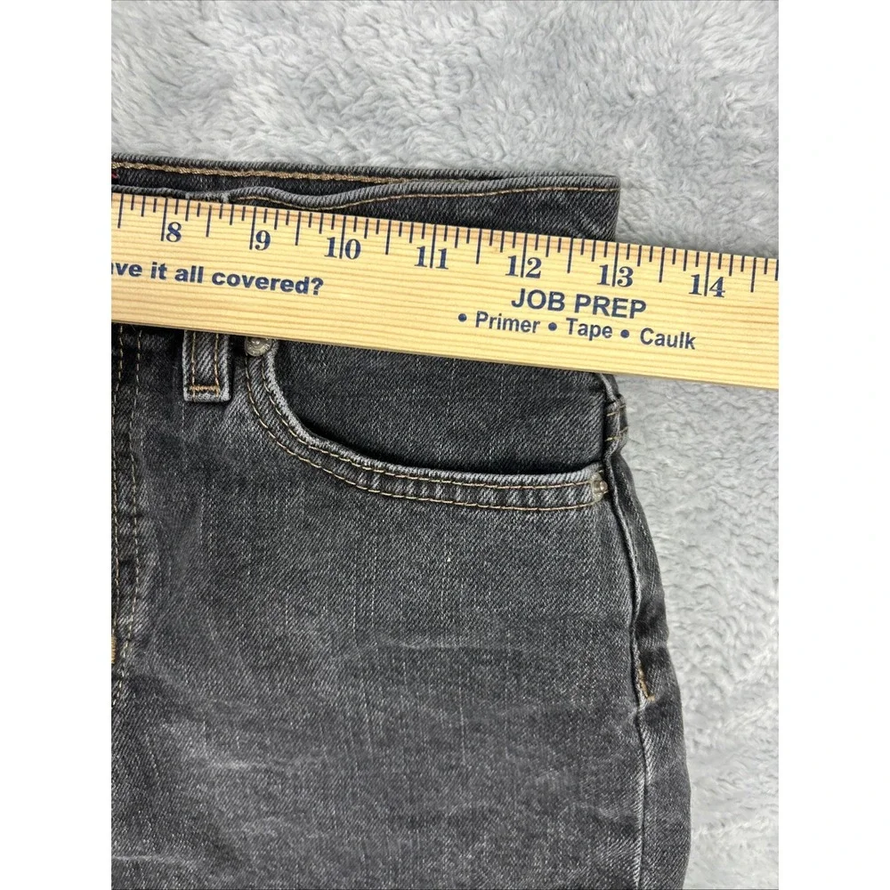 BDG Urban Outfitters Women's Shorts 24 Mom High-Rise Cuffed‎ Denim Black